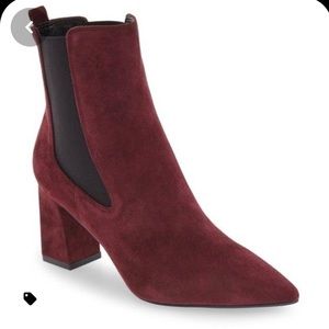 Marc Fisher Zanna Suede Chelsea Boot Sz 8